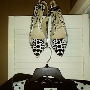 J.Renee shoes and Lisa Renee suit.